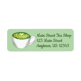 Thé japonais Matcha Green Latte Teacup Foin