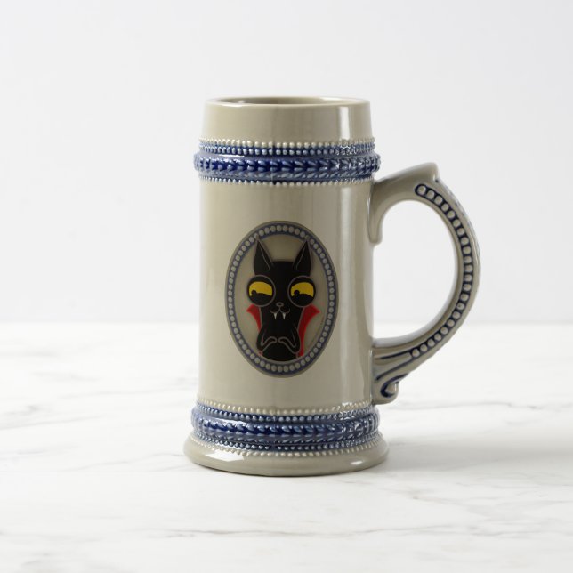 The jar of Drácula Beer Stein (Right)