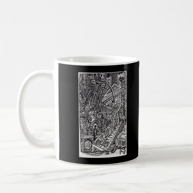 The Jaws of Fate  Coffee Mug (Left)