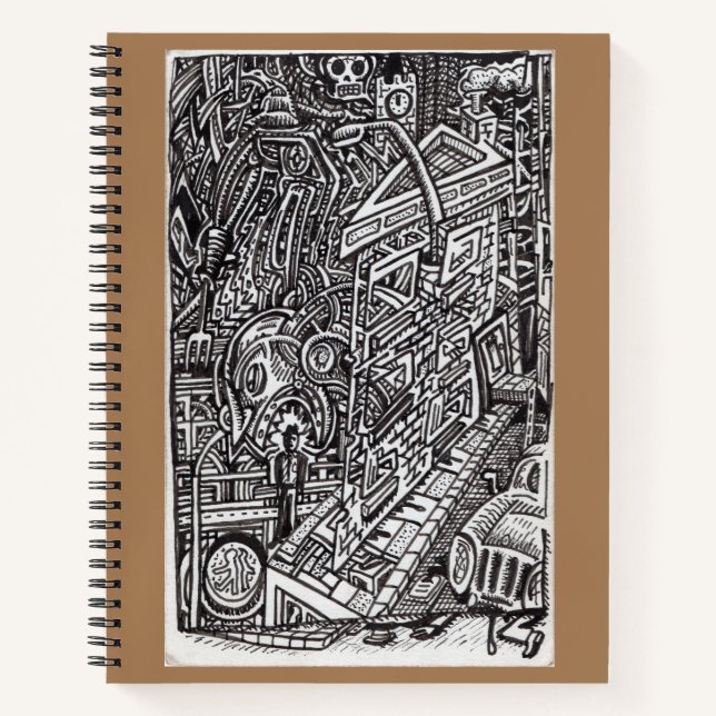 The Jaws of Fate Notebook (Front)
