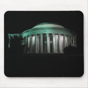 The Jefferson Memorial at night Mouse Pad