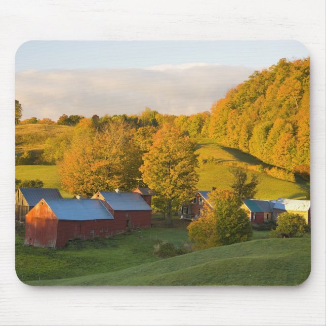 The Jenne Farm in Woodstock, Vermont. Fall. 2 Mouse Pad (Front)