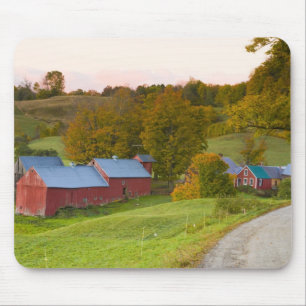 The Jenne Farm in Woodstock, Vermont. Fall. Mouse Pad