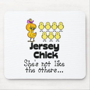 The Jersey Chick Mouse Pad