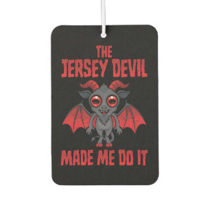 The Jersey Devil Made Me Do It Air Freshener