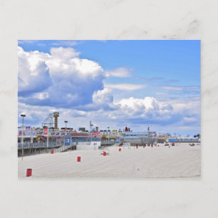 The Jersey Shore at Seaside Heights Postcard