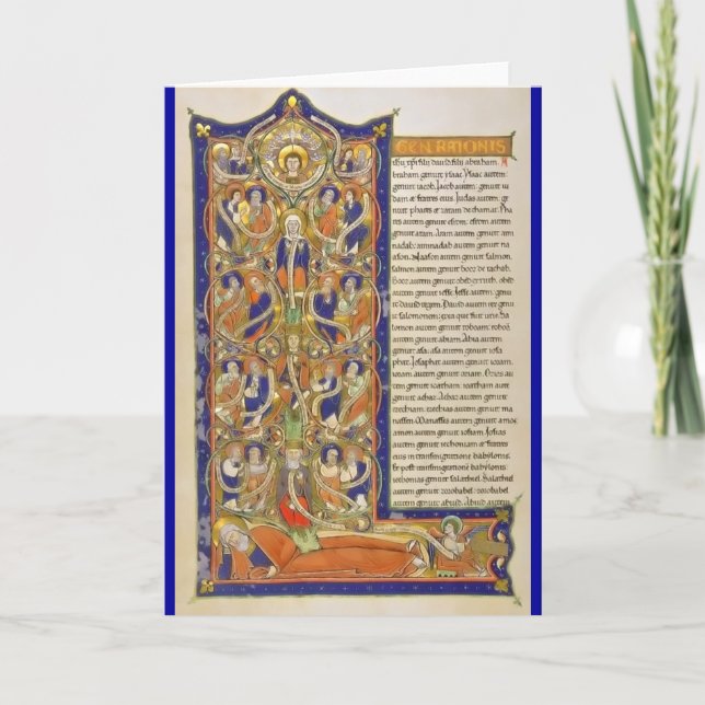 The Jesse Tree Holiday Card (Front)