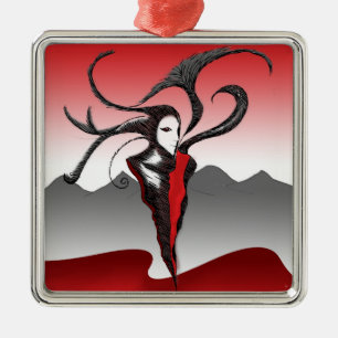 The Jester Metal Ornament