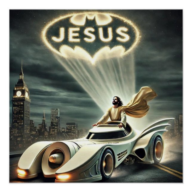 The Jesusmobile: Saviour in the Night Poster (Front)