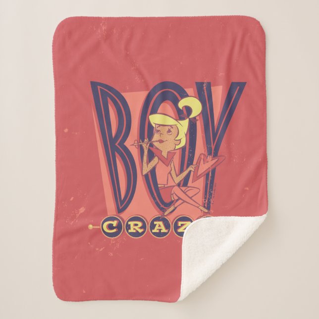The Jetsons | Boy Crazy Sherpa Blanket (Front)