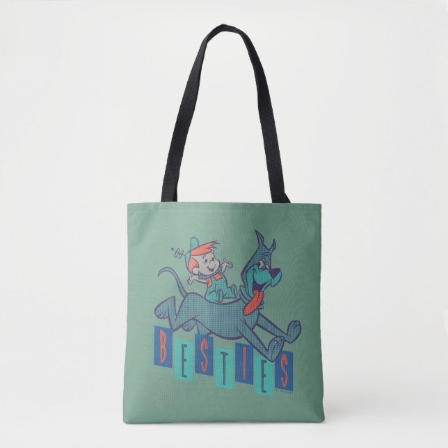 The Jetsons | Elroy & Astro Besties Tote Bag (Front)