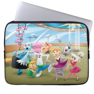 The Jetsons   Family Dance Party Laptop Sleeve