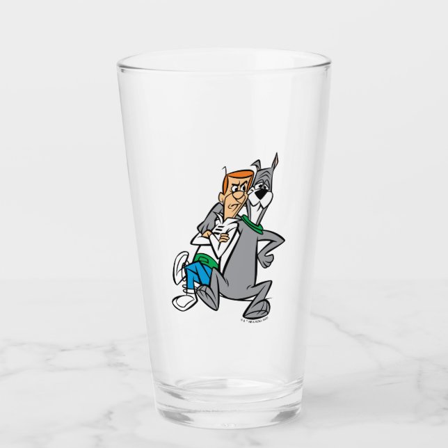 The Jetsons | George & Astro Buddies Glass (Front)