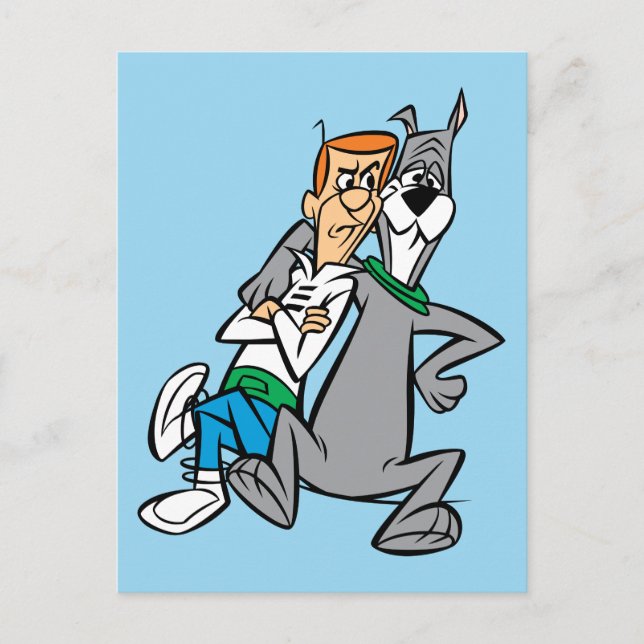 The Jetsons | George & Astro Buddies Postcard (Front)