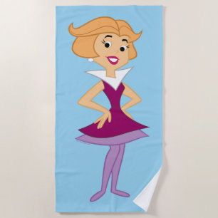 The Jetsons   Jane His Wife Beach Towel