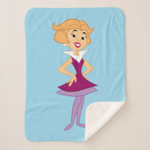 The Jetsons   Jane His Wife Sherpa Blanket