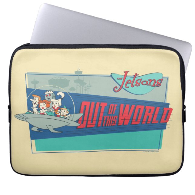 The Jetsons | Out of this World Laptop Sleeve (Front)