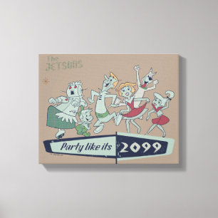 The Jetsons   Party Like It's 2099 Canvas Print
