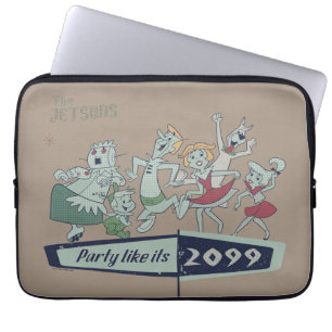 The Jetsons   Party Like It's 2099 Laptop Sleeve