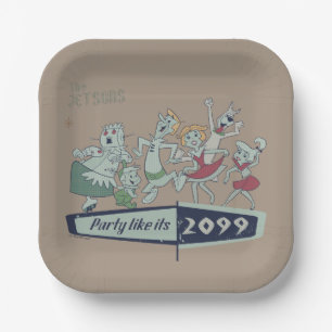 The Jetsons   Party Like It's 2099 Paper Plate