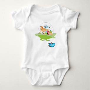 The Jetsons The Family Flying Car Baby Bodysuit