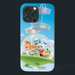 The Jetsons | The Family Flying Car iPhone 13 Pro Case<br><div class="desc">This design from the Hanna Barbera cartoon series The Jetsons features the family travelling in their flying car.</div>