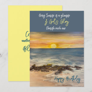The Jetty Birthday Notecard
