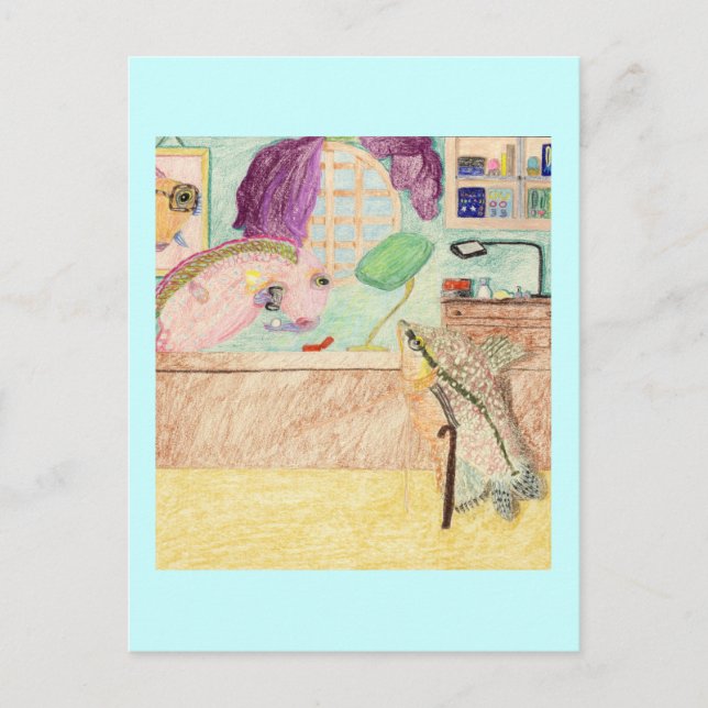The Jeweller Postcard (Front)