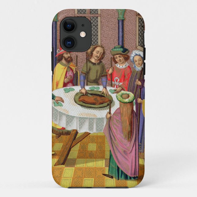 The Jews' Passover, facsimile of a 15th century mi Case-Mate iPhone Case (Back)