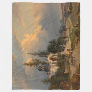 The Johannes Nepomuk Chapel on the Schanzel Fleece Blanket