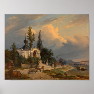 The Johannes Nepomuk Chapel on the Schanzel Poster
