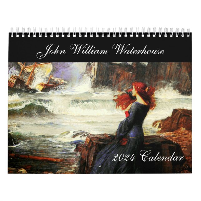 The John William Waterhouse Fine Art Calendar (Cover)