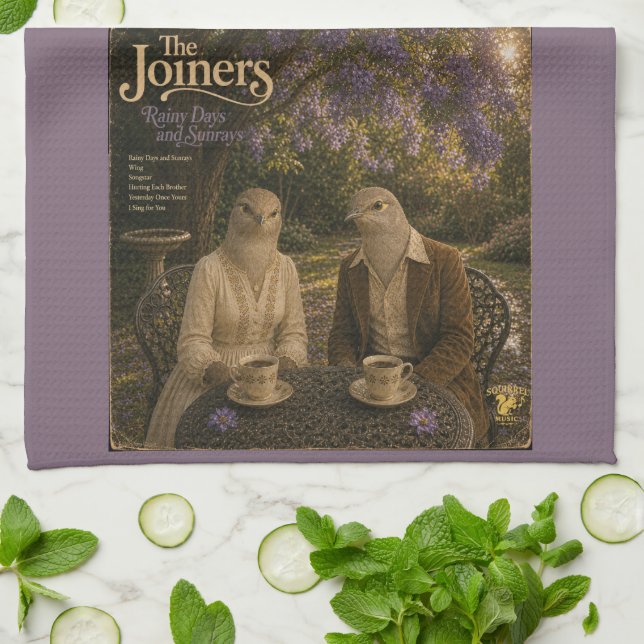 The Joiners Album: a Parody Kitchen Towel (Folded)