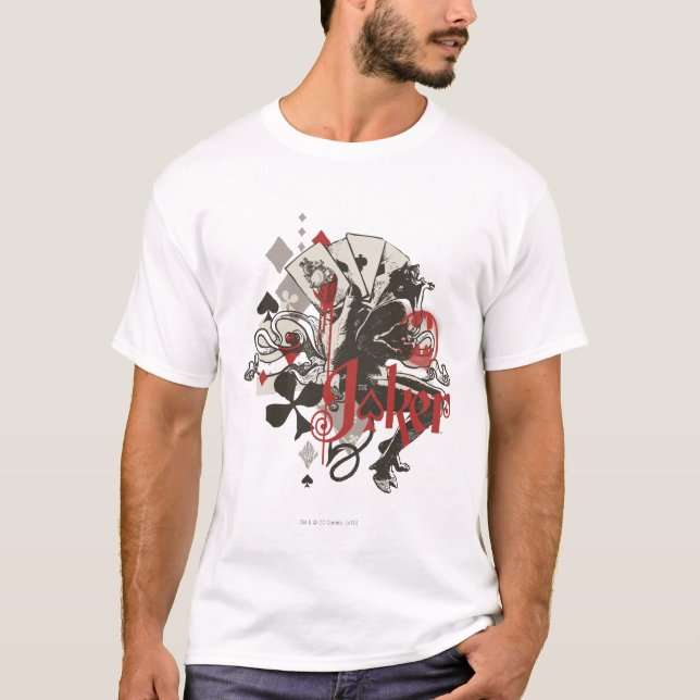 The Joker - 4 Aces Bleeding Heart Devil T-Shirt (Front)