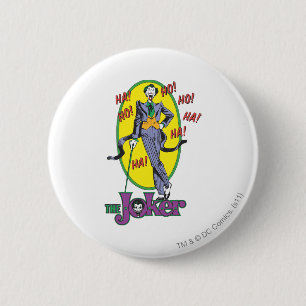 The Joker Cackles 2 Inch Round Button