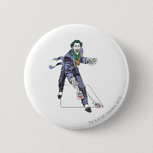 The Joker Casts Cards 2 Inch Round Button