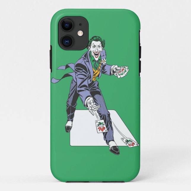 The Joker Casts Cards Case-Mate iPhone Case (Back)