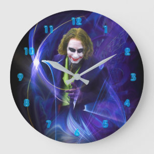 The Joker Launches the Charisma Tour Large Clock