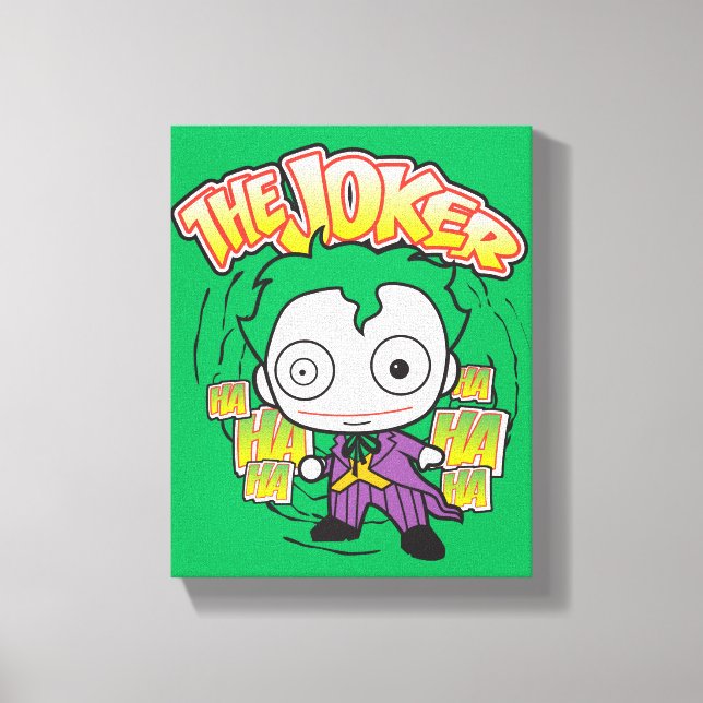 The Joker - Mini Canvas Print (Front)