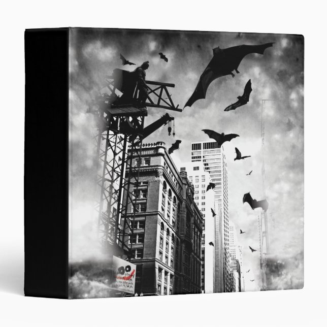 The Joker Neon Montage Binder (Front/Spine)