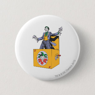 The Joker Out of the Box 2 Inch Round Button