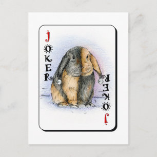 THE JOKER POSTCARD