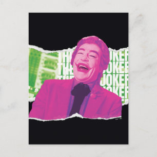 The Joker Scrapbook Laugh Postcard
