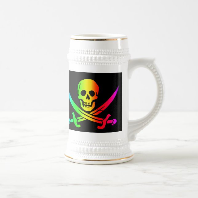 The Jolly RastafarI Beer Stein (Right)