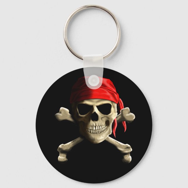 The Jolly Roger Keychain (Front)