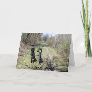 The Journey Ahead greeting card