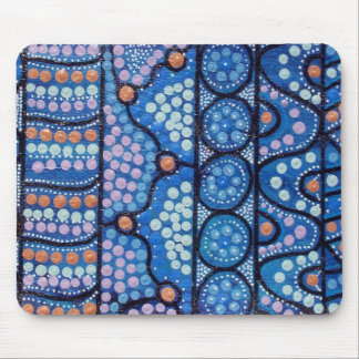 The Journey Blue Mouse Pad