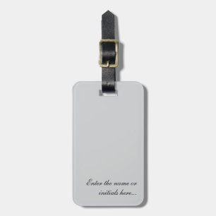 The Journey Tag – Personalized Custom Luggage Tag