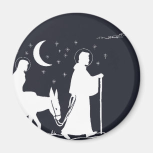 The Journey To Bethlehem Magnet