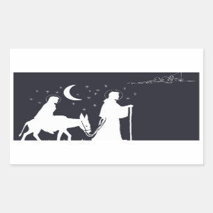 The Journey To Bethlehem Sticker